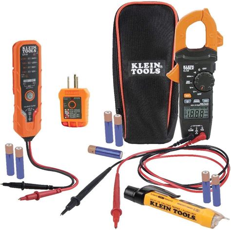 Klein Tools CL120VP Electrical Voltage Test Kit with Clamp 